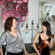 Karine Dufour, violon, et Isabelle Martin, piano,